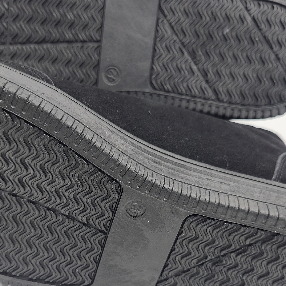Women's Black High-Top Sneakers - Picture 5 of 6